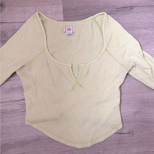 Urban outfitters waffle top